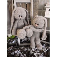 Funny Bunny Basic staand/zittend taupe XXL