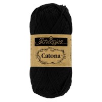 Scheepjes Catona 110 Jet Black
