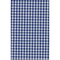 stof 50x70 cm blauwe ruit