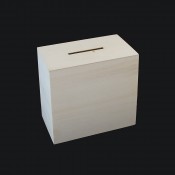 houten spaarpot