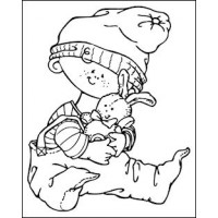 HM Clear Stamp Baby boy