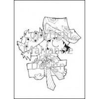 HM Clear Stamp Snoes with present