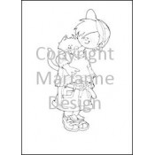 HM Clear Stamp Snoes with kitten