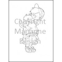 HM Clear Stamp Snoes with kitten