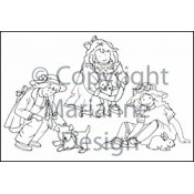 Tiny's Clear Stamps Girl TC0816