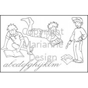 Tiny's Clear Stamps Boys and books TC0817