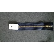 Broekrits koper 12cm donker blauw