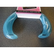 Aqua blauw 18,5 cm
