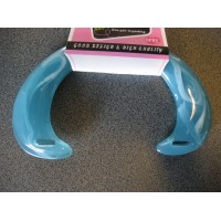 Aqua blauw 18,5 cm