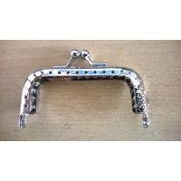 Portemonneesluiting 7cm zilver